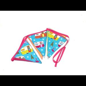 Mexicotodocorazon Flamingo bunting flag decoration